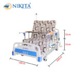 kích thước giường bệnh nhân nikita DCN04