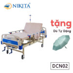 giường y tế cho bệnh nhân 2 tay quay cho bệnh nhân NKT-DCN02